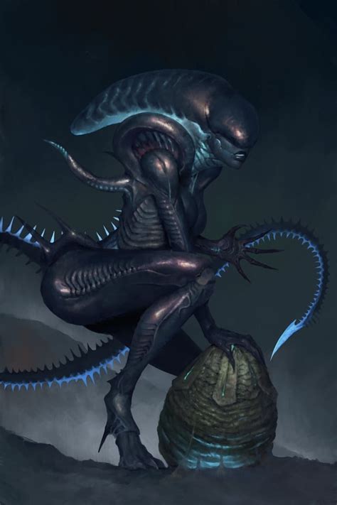 Cumflation - Tiny girl fucked by and Explodes with cum. . Xenomorph porn